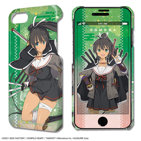 『閃乱忍忍忍者大戦ネプテューヌ -少女達の響艶-』デザジャケット iPhone SE(第2世代)/8/7/6/6sケース&保護シート デザイン06(焔)